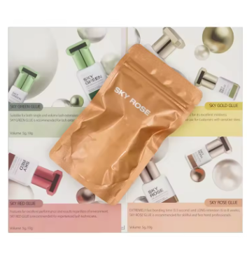 Cola SKY para Extensão de Cílios – 5ml | Secagem Super Rápida 1-2s, Original da Coreia com Selo de Segurança