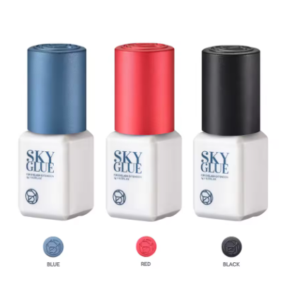 Cola SKY S+ para Extensão de Cílios – 5ml | Original da Coreia, Secagem Rápida (1–2s), Durabilidade 6–7 Semanas